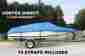 Blue2022vh Vortex New Heavy Duty Fishing Ski Runabout Boat Cover 20 21 22 Blue