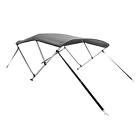 Bmn-5460g Komo Covers New Boat Bimini Top Grey Boot Hardware
