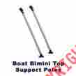 Bmnsp-0000 Komo New Bimini Support Rear Poles For Boat Top Set Of 2