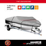 As170514r01 Boat Cover 11-13ft Waterproof V-hull Peva Shelter Sun Uv-proof Beam 78inch