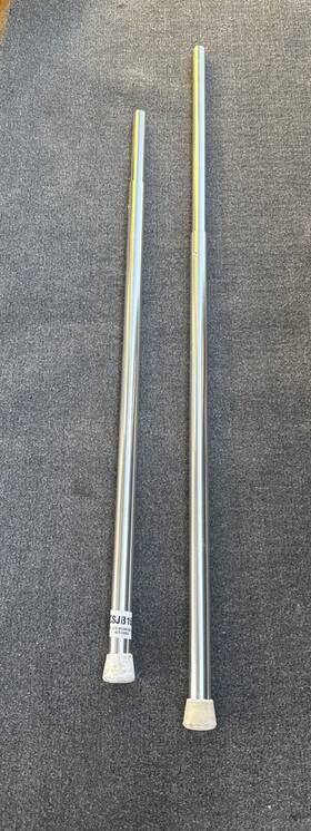 215-x15 Boat Csjb163 Wakeboat Tower Cove Mooring Poles Adjustable Height 24in 45in