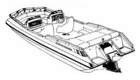 B10206-gr Boater Sport Sports 18ft Aluminum Bass Boat Cover