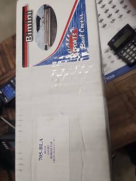 705-bla Boaters Light Blue Bimini Top 4 Bow/beam 85 Inch -90