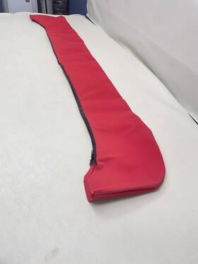 10443-rda Boaters Sports Red 83 Inch L X 10 H Bimini Boot Marine Boat