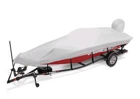 Boatpro 445022120108 Trailerable Boat Cover 17-19ft With Outboard Motor 900d Marine Canvas Waterp