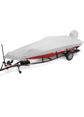Boatpro 605322001492 16-18ft 900d Trailerable Boat Cover Waterproof Fishing Marine Canvas Uv Proof V