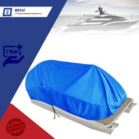 Bt6039b Botjj Waterproof Pontoon Boat Cover Trailerable Fabric 21-24ft High Quality