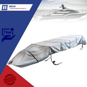 Bt9198b Botjj 210d 12ft 56inch Jon Boat Cover Water Proof Trailerable For Grey