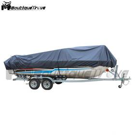 Bou1807712 Boutiquetrove Pu 23-24ft 102 Inch 780 350 600d Marine Polyester Grade Canvas Trailerable Boat Cover