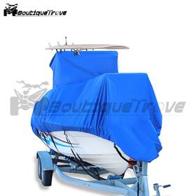 Bou3095360 Boutiquetrove Boat Cover Classic Accessories Stellex Center Console T-top Roof 20-24ft 420d