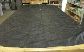2266410 Brunswick Boats 2019 Hurricane Universal Soft Top Tower Bimini Cover Black Boat