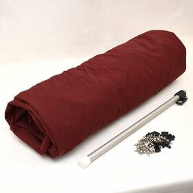 Br791-31 Bryant Boats Boat Cockpit Cover 2016 Calandra Burgundy Sunbrella