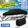 Bsb80703 Matcc Black Waterproof Boat Cover Fishing Ski Bass