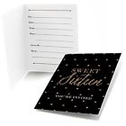Bt805806 Big Dot Of Happiness Chic Birthday Black And 849563083255