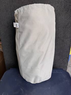 B-1201-x3-r Budge 1200 Denier V-hull Boat Cover 16ft - 18ft Beam Width 90 Inch Gray