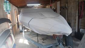 B-201a-x6 Budge American Flagship Ripstop 21ft X 8ft Boat Cover New