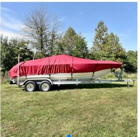 B-203a-x6 Budge American Flagship Ripstop Boat Cover