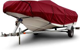 B-233a-x6 Budge American Flagship Ripstop Cover Fits Center Console V-hull Boats 20-22ft