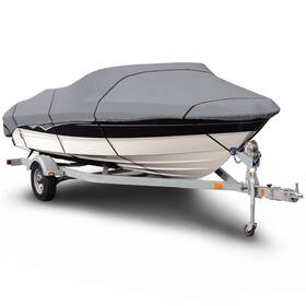 B-301a-x5 Budge New 300 D Ac Usa Boat Cover Gray Fits 16ft-19ft Beam Width 102 Inch