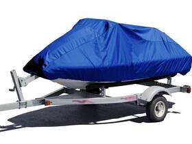 Ba-52 Budge Jet Ski Cover Heavy Waterproof Poly 116 Inch -135 Storage And Straps