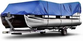 P-600-3 Budge 600 Denier Pontoon Covers Fits Boats 24ft To 28ft Long Blue