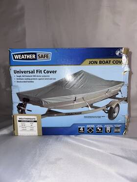 Jon10-12 Cabelas Weather Safe Universal Fit Jon Boat Cover 10-14ft 52in Beam New In Box
