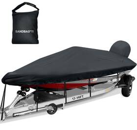 24n2bcv003s11 Caminor 17-19ft Premium Boat Cover With Sandbag Storage
