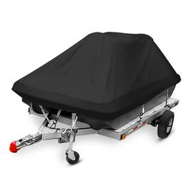 8ft-10ftl Caminor 735530550700 900d Waterproof Pond Boat Cover Fits Prowler Bass Raider
