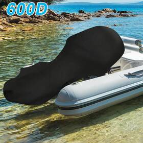 Carpopart 782685187534 600d Oxford Motor Full Outboard Boat Engine Cover Fit Up To 60-90hp Waterproof