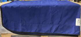 603a30 Carver Marine Blue 3 Bow Canvas And Boot Subrella Boat Cover Used
