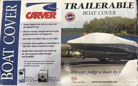 70021s-11 Carver Trailerable Boat Cover - 7 Oz Sun-dura 210 Lx