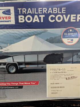 Crv77017s-11 Carver 77017s-11 Trailerable Boat Cover