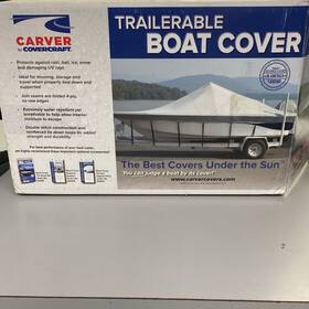 77218p-10 Carver Industries Bass Boat Cover 18.5ft X96 Wide