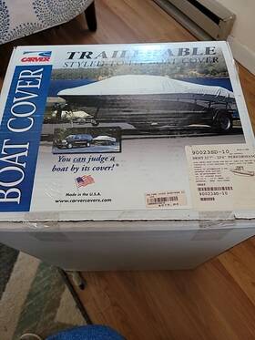90023sd-10 Carver Brand New Boat Cover Deht 22ft7 Inch -23ft6 T-top - Center Console