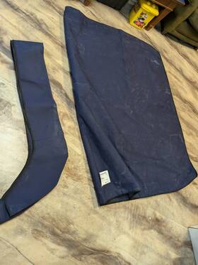 Carver 906367 3 Bow Bimini Top Canvas With Matching Boot. 54 Inch X85-90