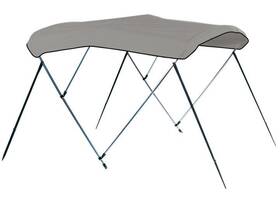 402a-10 Carver Boat Covers Canvas And Boot For 55402 - Sun Cadet Gray