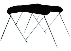 403a-02 Carver Boat Covers Canvas And Boot For 55403 - Sun Jet Black