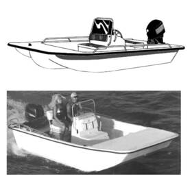 71019p-10 Carver Boat Covers - Haze Gray Poly-guard Cover For 19ft6 Inch L X 96 W Bay