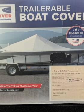 Crv74201exs-11 Carver Boat Covers 7401exs11 Trailerable Cover