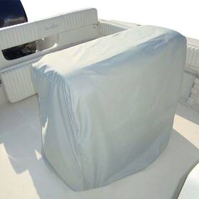 84013f-10 Carver By Covercraft Poly-flex Ii Universal Leaning Post Cover - 47 Inch H X 41 W 24 D Grey