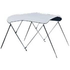 A5463tb-10 Carver Covers A5463tb10 54 Inch High 3 Bow Assembled Bimini Top 61-66 Cadet Gray Lc