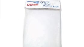 98181 Carver Seachoice White Vinyl Bimini Boot 63inch 73inch