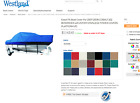Cb43236 Westland Oem Cobalt Sunbrella Moorage Cover For Bowrider