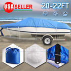 Ce000110 Ledkingdomus Trailerable Fishing Ski Bass Boat Cover Waterproof 608631701343