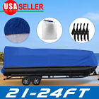 Ce000358 Yintatech Waterproof Heavy Duty Boat Cover Trailerable Pontoon 6874783837771