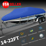 Ce000402 Yintatech Trailerable Boat Cover Waterproof Duatproof Fishing Ski Bass Blue
