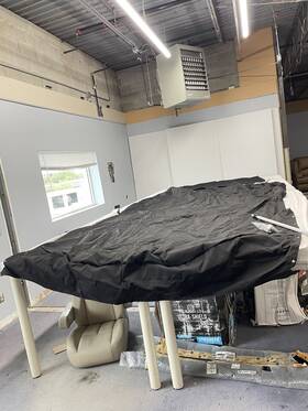 12245500008 Chaparral 1224550008 Black 227ssx Cockpit And Bow Cover Marine Boat