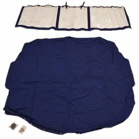 10.03032 Chaparral Boats Boat Tower Bimini Cover 257 / 277 Ssx Blue 2pc