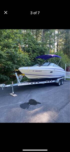 Us-00bj0274e797 Chris Craft 1997 21ft Ultra Concept I/o 1998 Volvo Penta 5.7 Gsi Cobra Engine