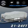 Ck000024 Yintatech Heavy Duty Fabric Trailerable Pontoon Boat Cover 659514684352